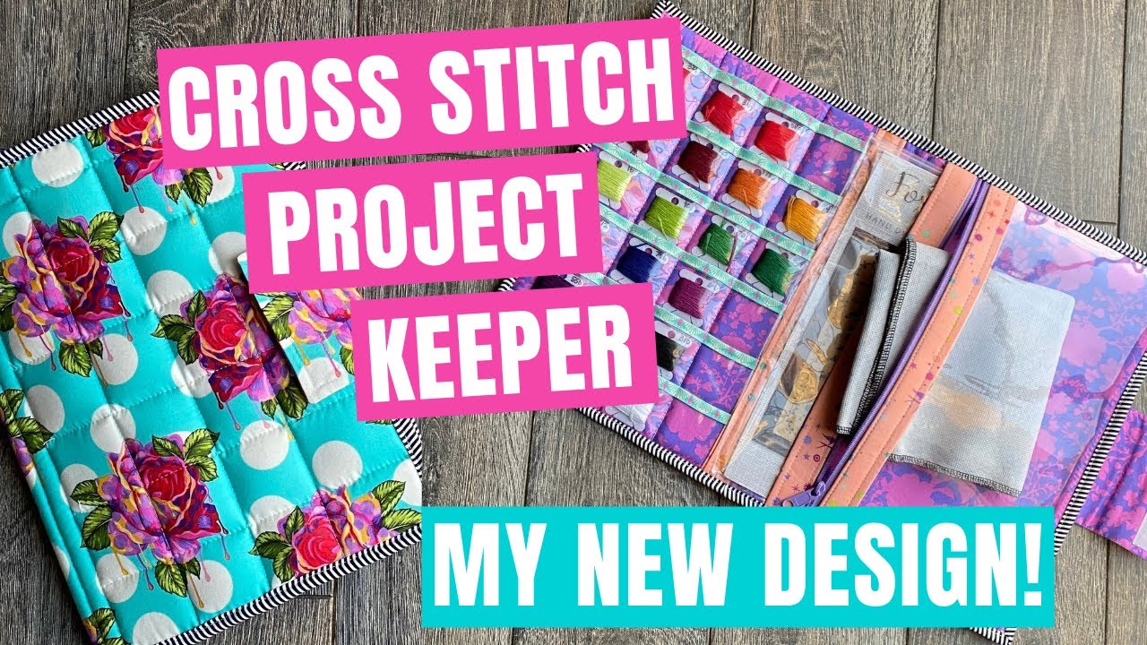 7 Different Styles of Project Bags for Cross Stitch, Needlepoint, Knitting  & MORE! Flosstube EXTRA 